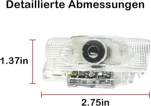 4 قطع جهاز عرض LED لباب السيارة، أضواء البركة، ضوء الباب، أضواء الترحيب، ضوء باب السيارة متوافق مع ملحقات LS/ES/is/LX/RX/GS/GX/RC/UX in Kuwait