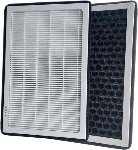 لتسلا 2012-2015 موديل S فلتر تكييف الهواء فلتر الهواء مع فلتر الكربون المنشط 103512500A in Kuwait