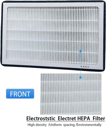 لتسلا 2012-2015 موديل S فلتر تكييف الهواء فلتر الهواء مع فلتر الكربون المنشط 103512500A in Kuwait