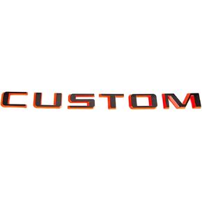 1x Custom Letters Emblems 3D Tailgate Decals Sticker Replacement for 2019-2020 Silverado Badge (Chrome) in Saudi Arabia