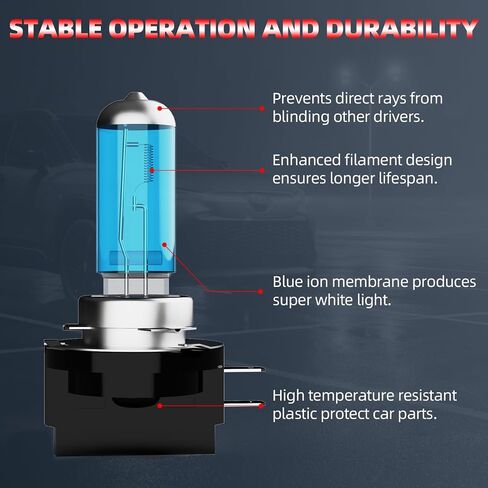 Light Bulbs Fit For Hyundai Elantra 2007-2010,H1 H11B 881 High Low Beam Fog Lights High Performance Halogen Headlight Bulb Combo,6000K White Light,Pack of 6 in Saudi Arabia