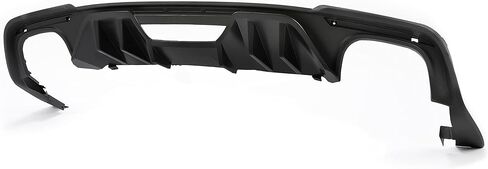 KUAFU Rear Diffuser Lip Compatible with 2018-2022 Ford Mustang Spoiler Rear Lip Bumper PP Black in Saudi Arabia