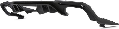 KUAFU Rear Diffuser Lip Compatible with 2018-2022 Ford Mustang Spoiler Rear Lip Bumper PP Black in Saudi Arabia