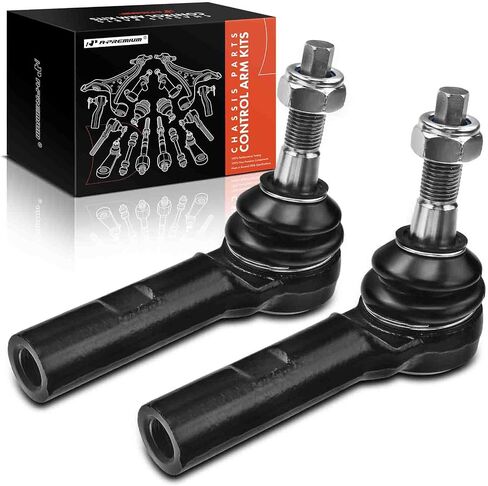 A-Premium 2 x Front Outer Tie Rod Ends, Compatible with Dodge Charger 06-10, Challenger 08-10, Durango 00-03, Dakota 00-10, Magnum 05-08, Chrysler 300 05-10, Ram Dakota 11, Mitsubishi Raider 06-09 in Saudi Arabia