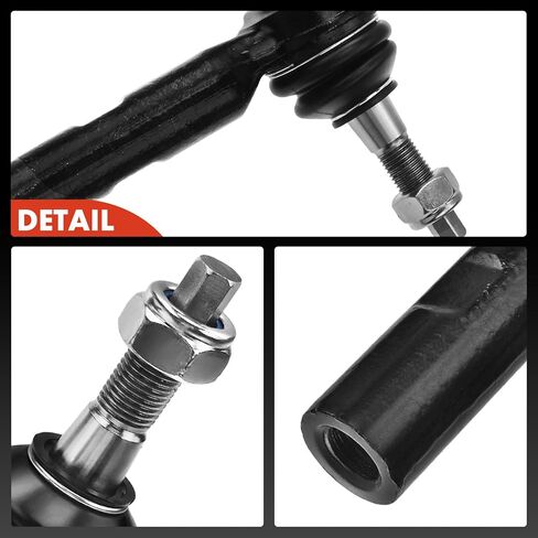 A-Premium 2 x Front Outer Tie Rod Ends, Compatible with Dodge Charger 06-10, Challenger 08-10, Durango 00-03, Dakota 00-10, Magnum 05-08, Chrysler 300 05-10, Ram Dakota 11, Mitsubishi Raider 06-09 in Saudi Arabia