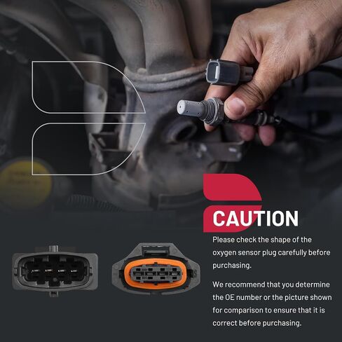 BDFHYK Oxygen Sensor Upstream Downstream O2, Compatible with Chevy Cruze 2011-2015 1.4L L4, 234-4528 234-4529 Replacement 2PCS in Saudi Arabia
