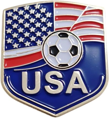2026 كأس العالم لكرة القدم المنتخب الوطني شارة بدبوس بروش زينة الهدايا التذكارية in Kuwait