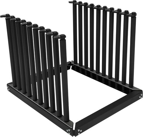 KUAFU Universal 5-Lite Truck Bed الزجاج الأمامي رف المحمول 5 فتحة نافذة حامل الزجاج الأمامي شاحنة الرف ث / منصات الرغوة المطاطية وأقفال الصاري، رف نقل الزجاج وإدارته in Saudi Arabia