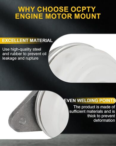 محرك محرك OCPTY ومجموعة حامل ناقل الحركة متوافقة مع Mercedes-Benz C300 2008-2012، C350 2008-2011، GLK350 2010-2012، 3.0L 3.5L، AWD، مجموعة 2-PC، استبدال # 2042401517، 2010-594175 in Saudi Arabia