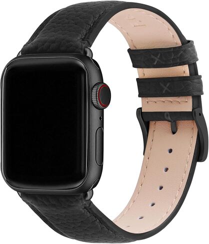 أحزمة جلدية من Fullmosa متوافقة مع سوار ساعة Apple مقاس 38 مم 40 مم 41 مم 42 مم 44 مم 45 مم 49 مم، حزام iWatch أنيق مع حافظة لسلسلة iWatch 9 8 7 6 5 4 3 2 1 SE Ultra 2 1 للنساء in Kuwait
