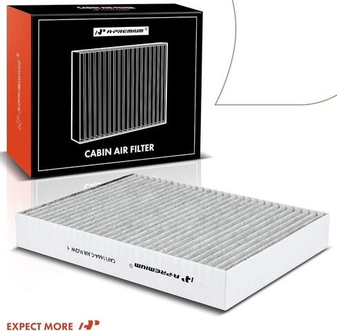 A-Premium 3-PC Cabin Air Filter with Activated Carbon Compatible with Nissan Vehicles - Rogue (2014-2020), Rogue Sport (2017-2022), Qashqai (2017-2022) - Replace# 27277-4BU0A in Saudi Arabia