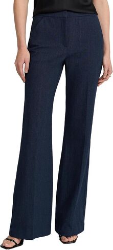 Express Womens Editor High Rise Brouser Flare Pant in Kuwait