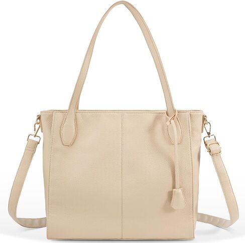 Large Tote Bag for Women Work,Vegan Leather Tote Bag for Women,Women's Shoulder Handbags Purses with Adjustable Strap in Saudi Arabia