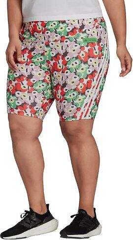adidas Plus Size Marimekko x Shorts White/Multicolor 3X in Saudi Arabia