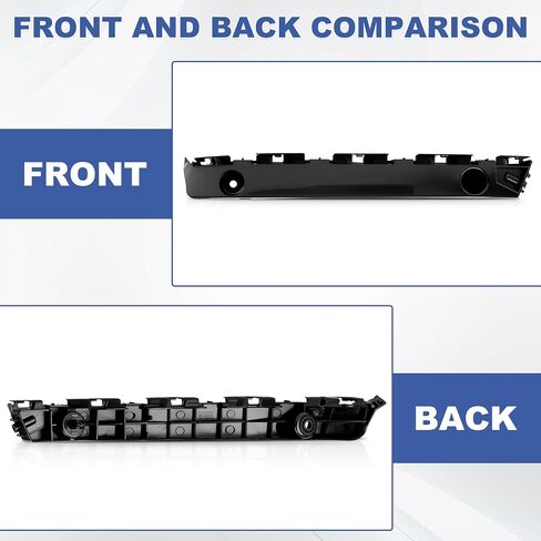 Front Bumper Bracket Bumper Retainer Support Bracket Mount Black Left And Right Side For 2011-2020 Toyota Sienna TO1043116 TO1042116 in Saudi Arabia