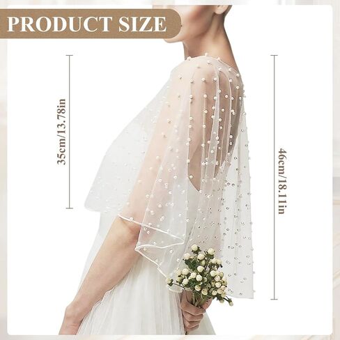 White Lace Shawl Wraps For Women Formal, Bolero Shrugs Shoulder Cover For Evening Dresses Formal, Wedding Bridal Cape Lace Cover Up in Kuwait
