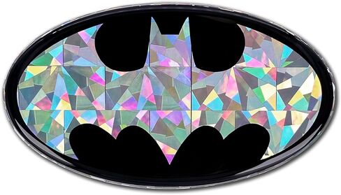 ملصق كهربائي على شكل قبة عاكسة للضوء من DC Comics مرخص رسميًا من Elektroplate (3.75 بوصة × 2 بوصة) | ملصق فينيل ممتاز ثلاثي الأبعاد مناسب لجميع الأحوال الجوية للسيارة وزجاجة المياه والكمبيوتر المحمول والهاتف | صنع في الولايات المتحدة الأمريكية in Saudi Arabia
