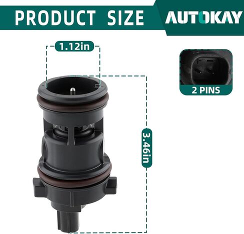 AUTOKAY ‎17310-SNA-A01 صمام الملف اللولبي لتطهير علبة البخار يناسب Honda Accord CRV Civic Crosstour Fit HR-V Odyssey Passport Pilot Ridgeline 2008-2024 لـ Acura ILX MDX NSX RDX RLX TLX 2013-2022 in Saudi Arabia