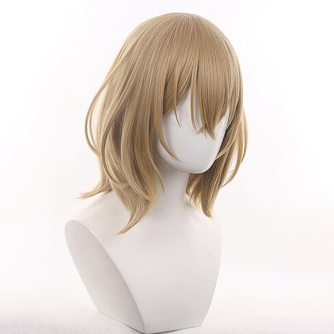 Xiongxiongle Mualani Long Silver White Blue WIG للنساء Cosplay Genshinimpact Natlan Mualani Costumes Hair شعر مستعار + CAP للبالغين COS ANIME Party Halloween Christmas (Mualani) in Kuwait