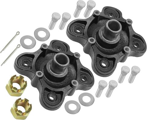Caltric 2x Rear Wheel Hub Kit Compatible with Polaris Ranger XP 1000 All Options 2017 in Saudi Arabia