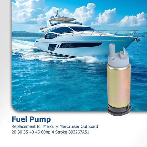 WFLNHB Fuel Pump Replacement for Mercury MerCruiser Outboard 20 30 35 40 45 60 HP 4 Stroke 892267A51 in Saudi Arabia