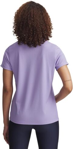 Under Under Armor Womar's Tech Ribbed Sleeve Crew ، (001) أسود / / أبيض ، متوسط in Kuwait