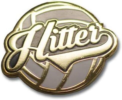 Volleyball Themed Postion/Captain Pins, Hitter in Saudi Arabia