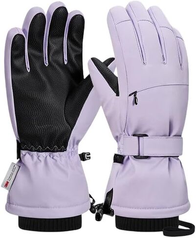 Winter Warm Gloves for Men Women Youth Waterproof Windproof Touchscreen Thermal Cold Weather Ski Snow Gloves for Skiing Snowboarding Running Driving Cycling Walking Hiking Outdoor Work in Saudi Arabia