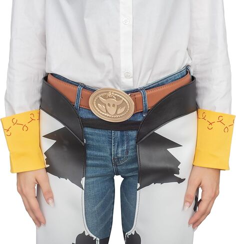Costume Agent Cowboy Cowgirl Jessie Chaps Adult Halloween Costume Accessory White in Saudi Arabia