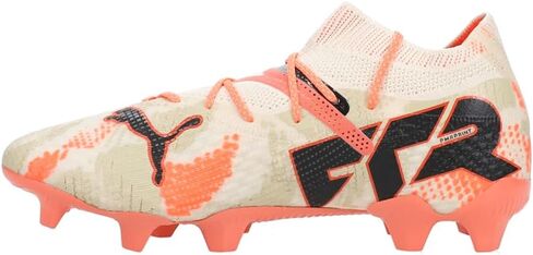 حذاء كرة القدم Future 7 Ultimate Gk Firm Ground من PUMA للرجال - أبيض فاتح، برتقالي - مقاس 11 M in Saudi Arabia