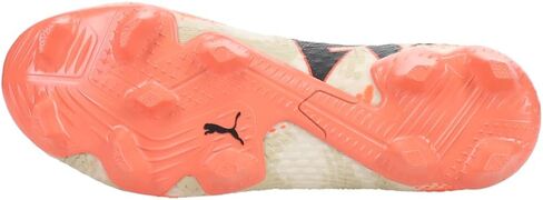 حذاء كرة القدم Future 7 Ultimate Gk Firm Ground من PUMA للرجال - أبيض فاتح، برتقالي - مقاس 11 M in Saudi Arabia