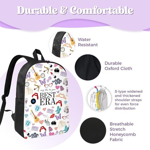 Taylor Inspired May This Be Your Best Era Backpack, Cute Bag for Teen Girls Daughter, Birthday Gift for Girl in Saudi Arabia