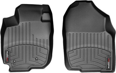 WeatherTech Custom Fit FloorLiners for Toyota RAV4-1st Row (440721), Black in Saudi Arabia