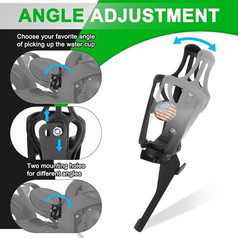 PSLER Ryker Drink Cup Holder Adjustable Right Side Mount for Ryker 600 900 Rally 2019-2025 Sport Edition 2022-2025 in Saudi Arabia