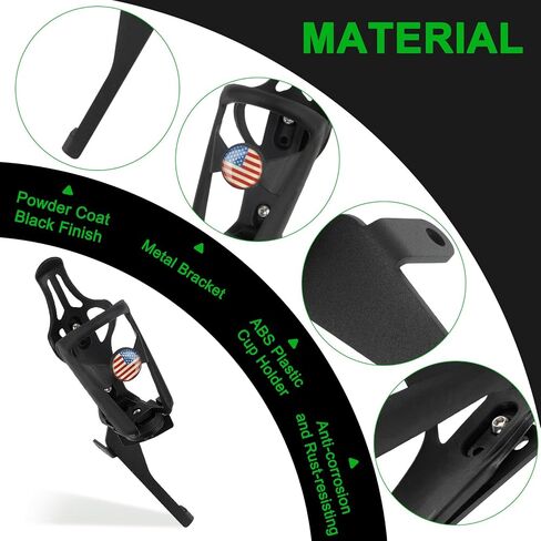 PSLER Ryker Drink Cup Holder Adjustable Right Side Mount for Ryker 600 900 Rally 2019-2025 Sport Edition 2022-2025 in Saudi Arabia