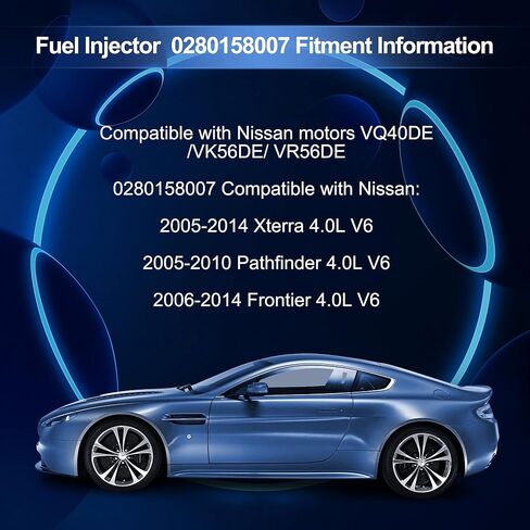 حاقن هيسورت الوقود 0280158020 6 أجهزة كمبيوتر مثقلة لعام 2004-2012 دودج جيب 3.7L V6 in Kuwait