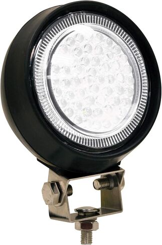 منتجات المشترين 1492110 5 بوصات LED ضوء فيضان كهرماني مع غطاء مطاطي محكم الغلق، 54 مصباح LED، 375 لومن، سلك 36 بوصة مع وصلة قطع حادة وتركيب مسمار، ضوء فيضانات للشاحنات والمقطورات وUTVS وATVs وRVs والمزيد in Saudi Arabia