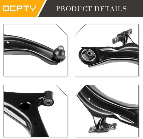 OCPTY - 8 قطع جديدة تناسب 1998-2002 لسيارة Honda For Accord - 2 وصلات شريطية أمامية 2 نهاية قضيب ربط خارجي أمامي 2 نهاية قضيب ربط داخلي أمامي 2 حذاء رف التوجيه in Saudi Arabia