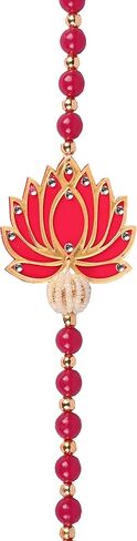Aditri Creation Set of 2 Pink Lotus String Wall Hanging Decoration for Home Door Wall Temple for Indian Wedding Festival Decorations Home Door Wall Decor Festivities and New Year Gifting in Saudi Arabia