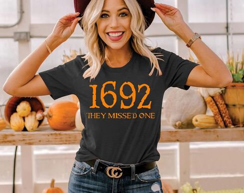 Hocus Pocus Halloween Shirts for Women Come We Fly Fall Tee Shirt Classic Halloween Movie Tops in Saudi Arabia