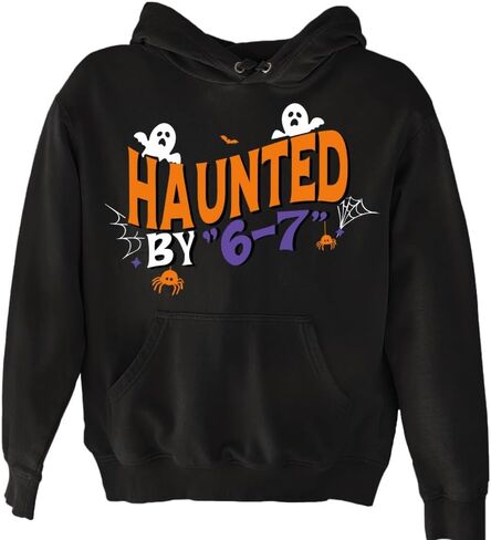 قميص 6 7، قميص مضحك مسكون بـ 6 7 Meme، الفكاهة الفيروسية على الإنترنت، الجيل المضحك Z، 67 تريند، تي شيرت Game Day، تي شيرت للأطفال الهالوين. متعدد الألوان in Kuwait