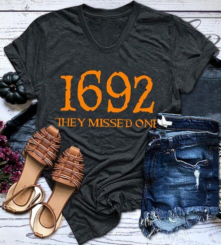 Hocus Pocus Halloween Shirts for Women Come We Fly Fall Tee Shirt Classic Halloween Movie Tops in Saudi Arabia