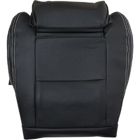 SecosAutoparts Black Front Driver Side Bottom Replacement Leather Seat Cover Compatible with Mercedes Benz GLA250 GLA 250 2016 2017 2018 2019 2020 in Kuwait