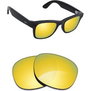 Alphax Polarized Replacement Lenses for Ray-Ban Wayfarer RW4012 50mm (Gen 2) Sunglasses| Glare Reduction | Precision Cutting in Kuwait