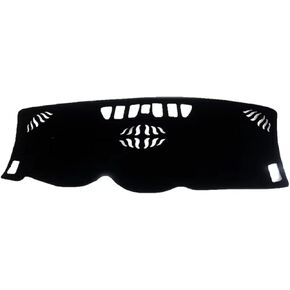 Fit for GMC Terrain 2017-2025 LHD RHD, Dash Cover, Black Non-Slip Dashboard Cover Pad Carpet Protector, Easy to use in Saudi Arabia
