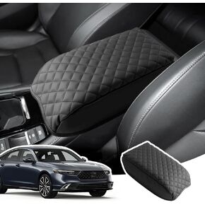 Center Console Armrest Cover for 2023-2025 2026 Honda Accord– 2024 2025 Honda Accord Middle Console Waterproof Soft Leather Cushion, Custom Fit, Anti-Scratch (Basic Edition) in Kuwait