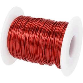 MECCANIXITY 0.24mm Magnet Wire 755ft Enameled Copper Wire Enameled Magnet Winding Wire Coil 100g 155C for Transformers Inductors in Kuwait
