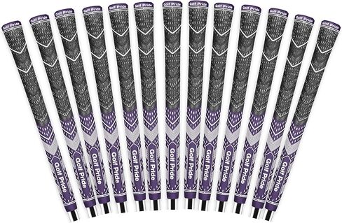 Golf Pride MCC Plus4 Standard 60 Purple/White - 13 Pack in Saudi Arabia