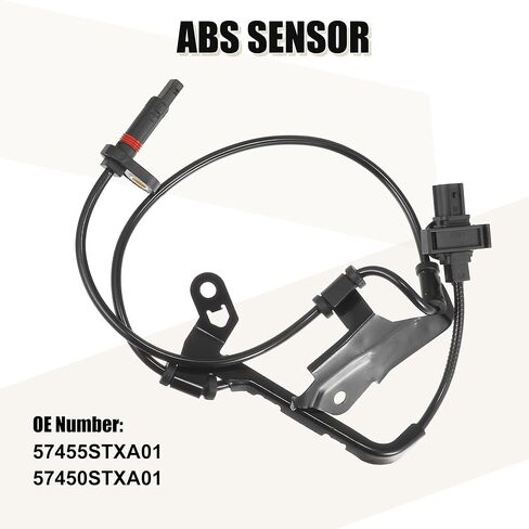 uxcell 2pcs Front Left Right ABS Sensor Wheel Speed Sensor No.57455STXA01/57450STXA01 for Honda Pilot 2009-2015 3.5L V6 for Acura MDX 2007-2013 3.7L V6 in Saudi Arabia