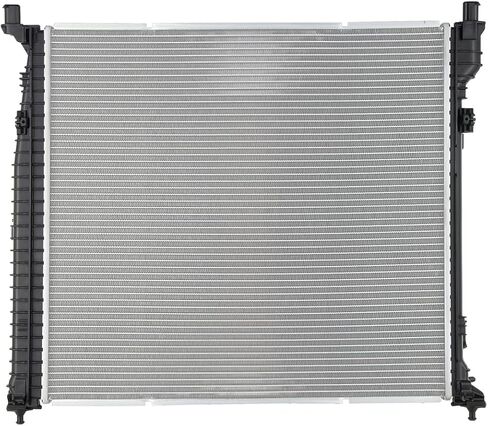 DNA Motoring OEM-RA-2337 OE Style Direct Fit Aluminum Radiator Compatible with 01-07 Mercedez C240 / C230 / SLK280, 25-5/8" W X 16" H X 1" D, 1-5/16" Inlet, 1-5/16" Outlet in Saudi Arabia